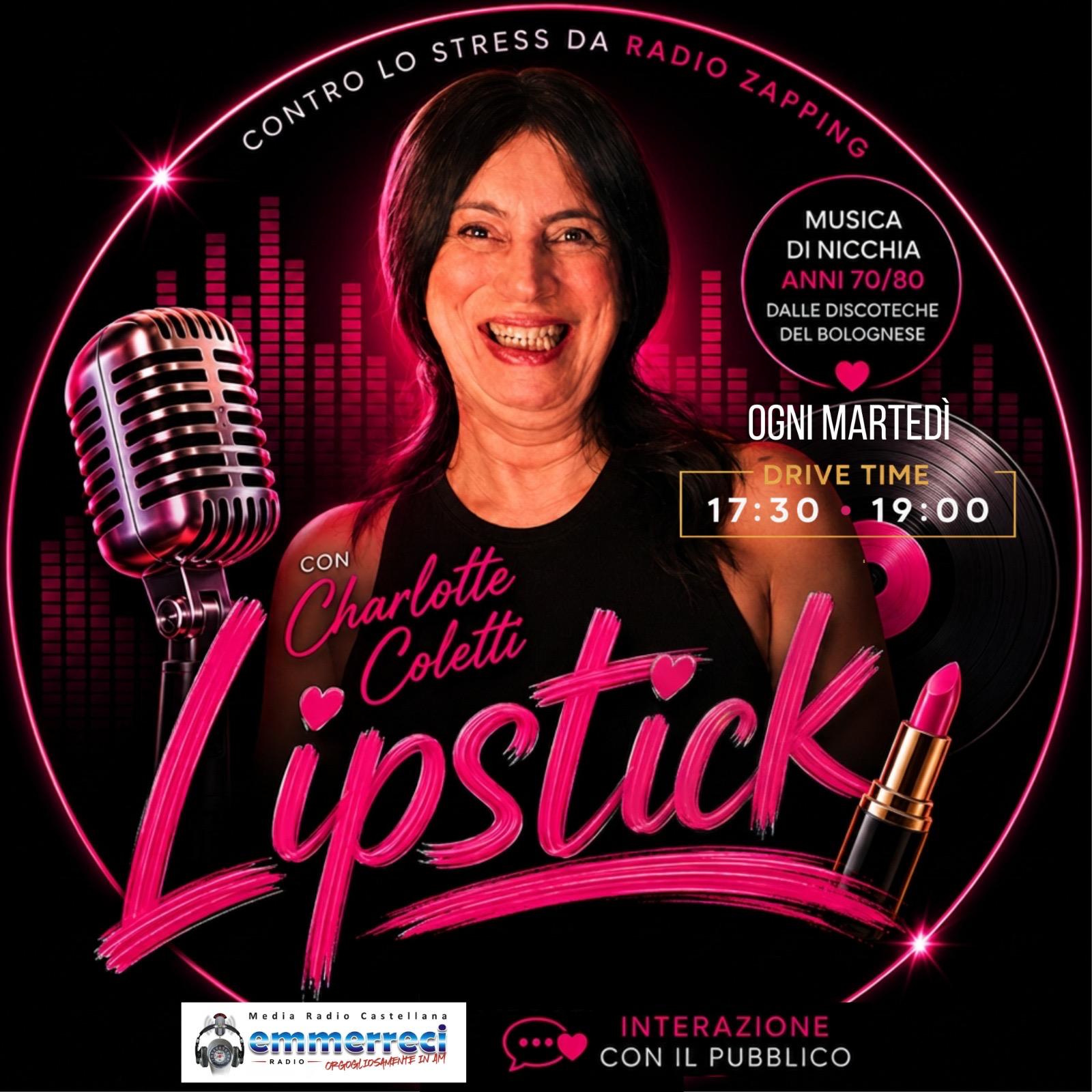 Lipstik di Charlotte Coletti è il nuovo programma di MRC